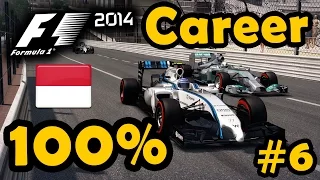 F1 2014 Career Mode: 100% Monaco Grand Prix (Part 6 - Legend AI)