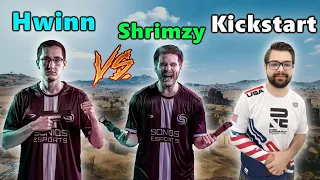 Soniqs Hwinn & Kickstart vs Shrimzy - DUO SQUADS - PUBG