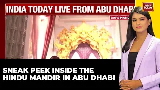 Exclusive Inside Look at Largest Hindu Temple In Abu Dhabi