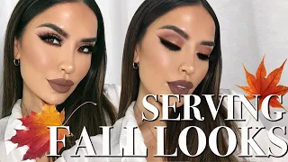 EARLY FALL BROWN AND NUDE GLAM |iluvsarahii