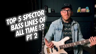 Top 5 Spector Bass Lines of All Time PT2!? According to Ian Allison