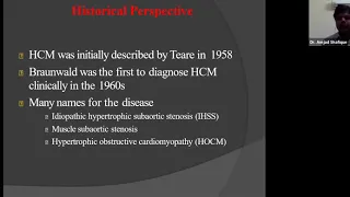 Webinar 17, Short Case on Hypertrophic Obstructive Cardiomyopathy (HOCM )