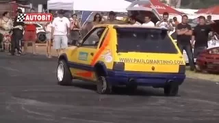 Peugeot 205 Does Crazy Stunts!