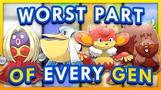 The Worst Parts of Every Pokemon Generation