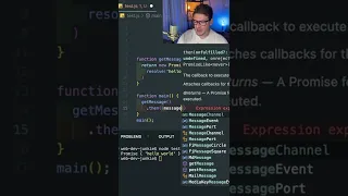 How promises and async await work in javascript #shorts