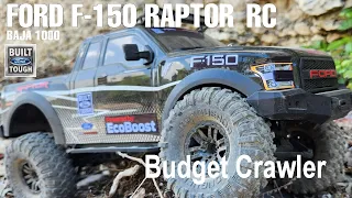 Ford F150 Raptor Baja 1000 1/10 Off Road RC 2023 Beginner Crawler Review HB ZP1009 ZP1001 Desdoni