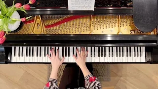 Brahms Waltz (Marnie Laird, piano) - Overhead Version