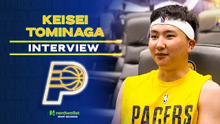 Indiana Pacers Pre-Draft Workouts: Keisei Tominaga One-on-One Interview (May 30, 2023)