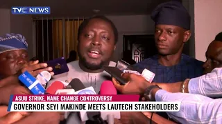 Governor Seyi Makinde Meets LAUTECH Stakeholders Over ASUU Strike, Proposed Name Change