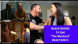 Americans React | BLACK BOOKS | The Blackout Season 1 Episode 4 | REACTION