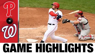 Phillies vs. Nationals Game 1 Highlights (10/01/22) | MLB Highlights