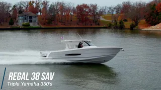 2022 Regal 38 SAV - Running Hard & Full Walkthrough - In Stock, Immediate Delivery