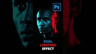 🔥 Realistic Dual Lighting Effect in Photoshop
