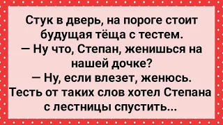 Будущая Теща Пришла к Будущему Зятю! Сборник Свежих Анекдотов! Юмор!