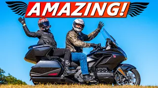 WE FINALLY RIDE A HONDA GOLDWING! And it's...