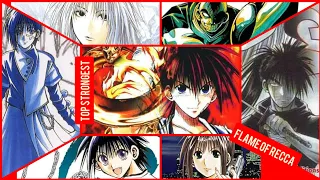 Top 50 Strongest Flame of Recca Characters