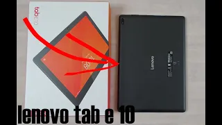 Lenovo tab e10 Gameplay, Unboxing - android tablet