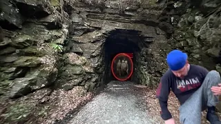 SCaRY Mountain Tunnel is Hiding Secrets from us *Almost GONE WRONG