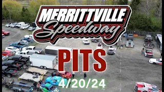 Merrittville Speedway PITS 4-20-24 Pitwalk