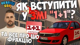 Як вступити у ЗМІ "1+1", та все про цю фракцію