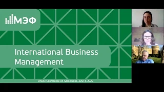 Online Info-Session on Admissions for Master Program in International Business Management