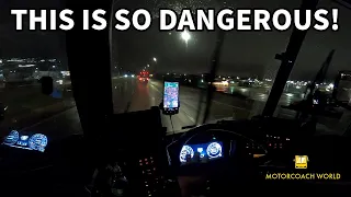 A Danger to bus drivers everywhere | Driver Fatigue | Driving through the night