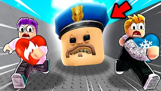 Escape Barry's Prison Run BUT Custom Hearts!? (ROBLOX OBBY)