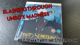 Pet Sematary 4k UHD Steelbook - Unbox Madness Slashingthrough