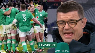 😨 Reaction as Ireland THUMP France in Marseille | 2024 Six Nations