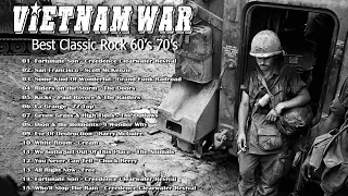 Greatest Rock N Roll Vietnam War Music ~ 60'S And 70'S Classic Rock Songs