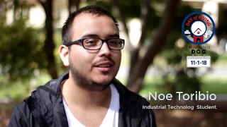 Fresno State Jordan College Day of Giving Spotlight: Noe Toribio (2018)