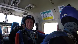 Skydive  Flanders Schaffen  (Belgium)  AFF Level 1 ...first jump alone     Credit: Patrick Moermans