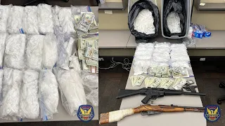 Phoenix drug bust nets more than $2 million worth of meth, guns, thousands of dollars