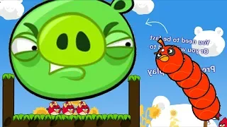 Angry Birds Cannon 3 - RESCUE GIRLFRIEND BY THROWING ALL BAD PIGGIES!!