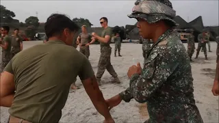 U.S. & Philippine Marines Conduct Jungle Survival and Martial Arts Training