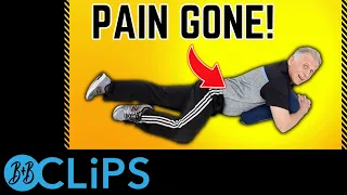 How To FIX Low Back Pain In 90 Seconds (So Simple) (B&B Clips)