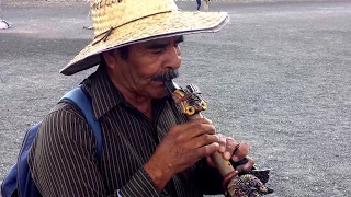 Ancient Mesoamerican Music (Flute): Pyramid Sun/Moon, Teotihuacán, Mexico - Maya, Aztec, Totonac