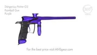 Dangerous Power G5 Paintball Gun - Purple - Visual 360