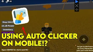 How to download and use the auto clicker on mobile!