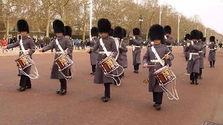 1st Battalion Irish Guards Drums or Pipes and 1st Battalion Irish Guards