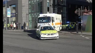 Greater Manchester Police - Merseyside Police / High Risk Murderer's / Convoy