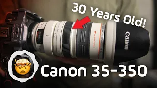 Canon 35-350mm L 🤯 30-Years-Old • Sharp & Cheap!