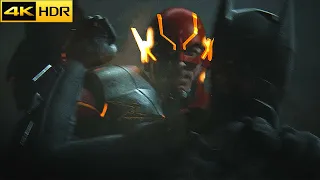 Batman Vs Flash Fight Scene (2023) 4K HDR 60FPS