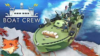 Boat Crew [FR] Contrôlez un navire de guerre à la Bomber Crew pour conquérir un archipel!