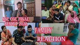 ssc cgl final result 2022 family reaction #ssc #ssccgl #result  #family #rection #motivation#cgl2022