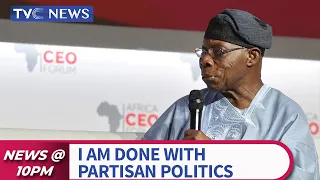 Olusegun Obasanjo - I Am Done With Partisan Politics (WATCH VIDEO)