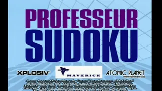 [Ps2] Introduction du jeu "Professeur Sudoku" de Xplosiv (2006)