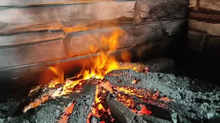 THE BEST REALISTIC IMITATION OF FIRE. DIY fireplace with artificial flame.[Eng subtitles]