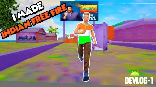 I Made Indian Free Fire Runner Game! in Mobile? Uses It's Magic Engine Hindi Devlog #1