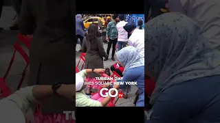 Sikh TURBAN DAY  at Times Square NYC New York